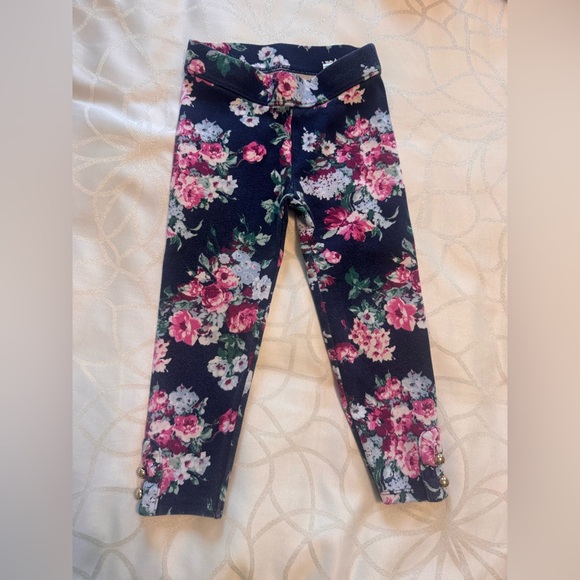 Janie and Jack Rich Purple Top and Pant - Picture 6 of 8